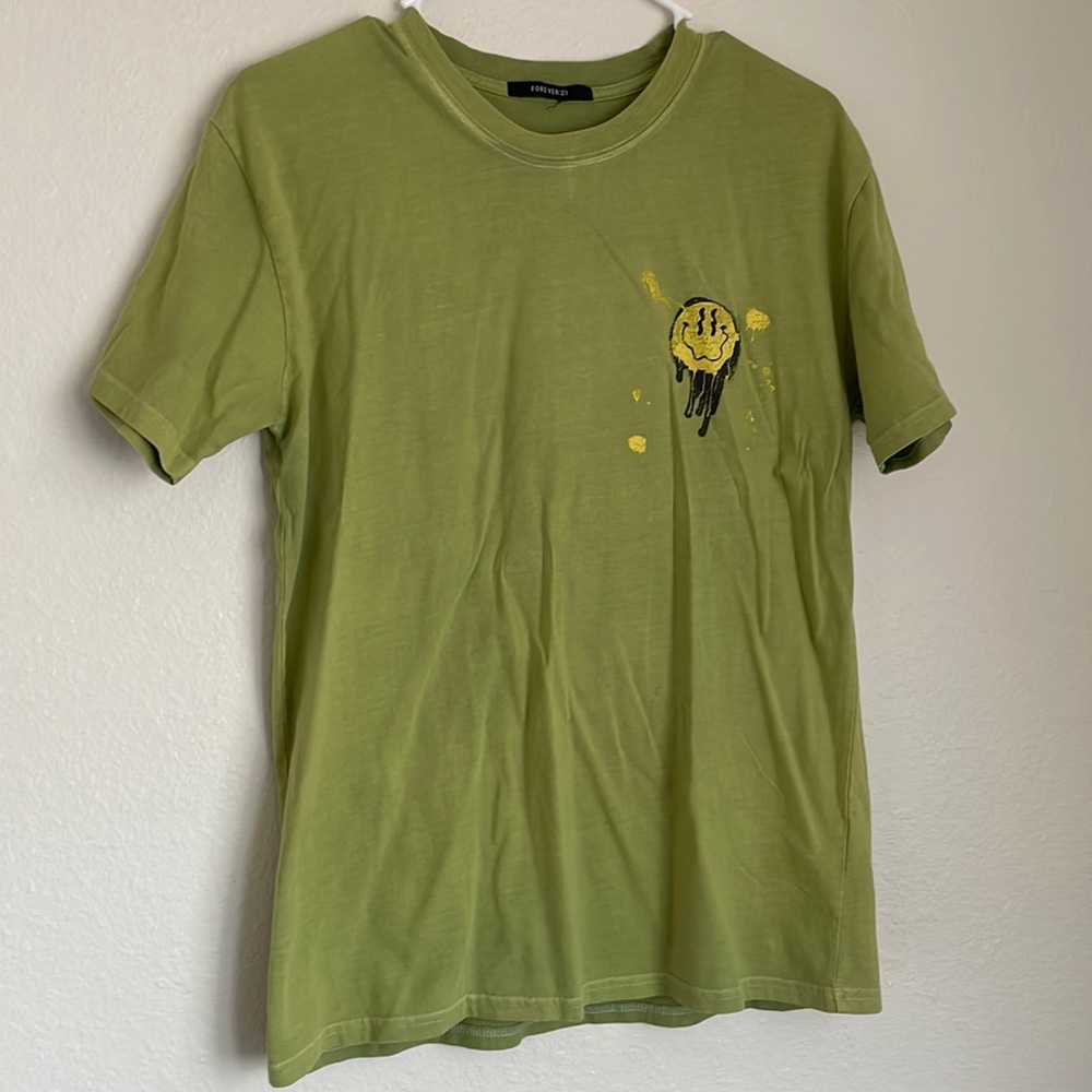Forever 21 Women's Green T-shirt